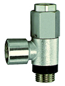 Unidirectional banjo valves