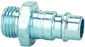 Stems and plugs for couplings DN 7.2 - DN 7.8, hardened, galvanised steel
