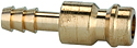 Stems and plugs DN 5, brass with a bare metal surface