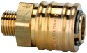 One-hand, quick-lock couplings