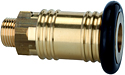 Quick disconnect couplings DN 12, brass - for garages