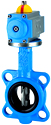Butterfly valves - With pneumatic actuator