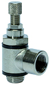 Flow control valves knurled screw C