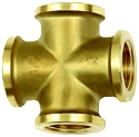Fittings »-Brass with a bare metal surface « - lower pressure