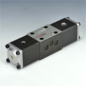 Directional control valves, hydraulically controlled NG6 type DH