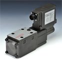 Proportional solenoid-operated directional control valve NG 10