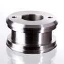 Threaded piston for double-acting cylinders 200 bar